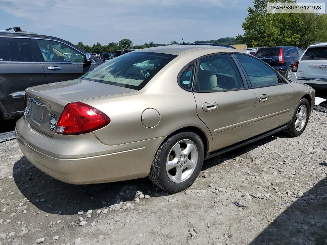 2001 Ford Taurus Se VIN: 1FAFP53U31G121928 Lot: 67136374