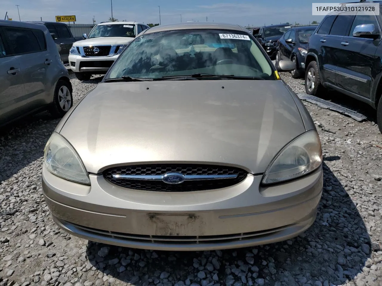 2001 Ford Taurus Se VIN: 1FAFP53U31G121928 Lot: 67136374