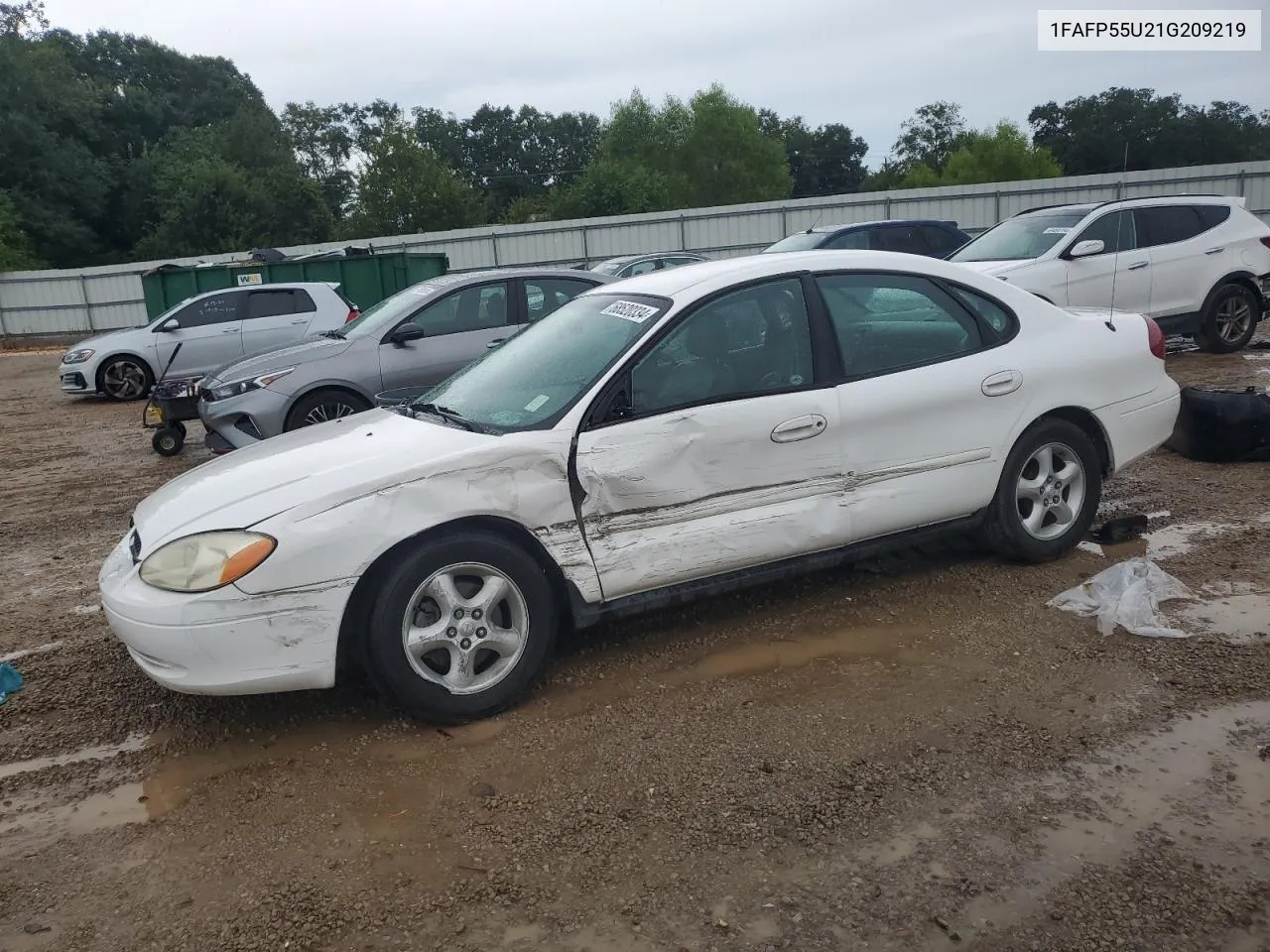 2001 Ford Taurus Ses VIN: 1FAFP55U21G209219 Lot: 68520334