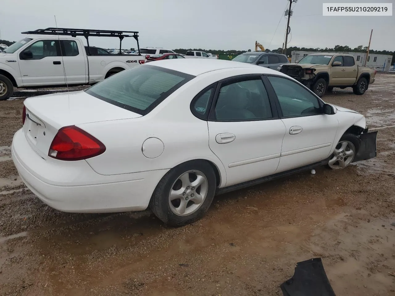 2001 Ford Taurus Ses VIN: 1FAFP55U21G209219 Lot: 68520334