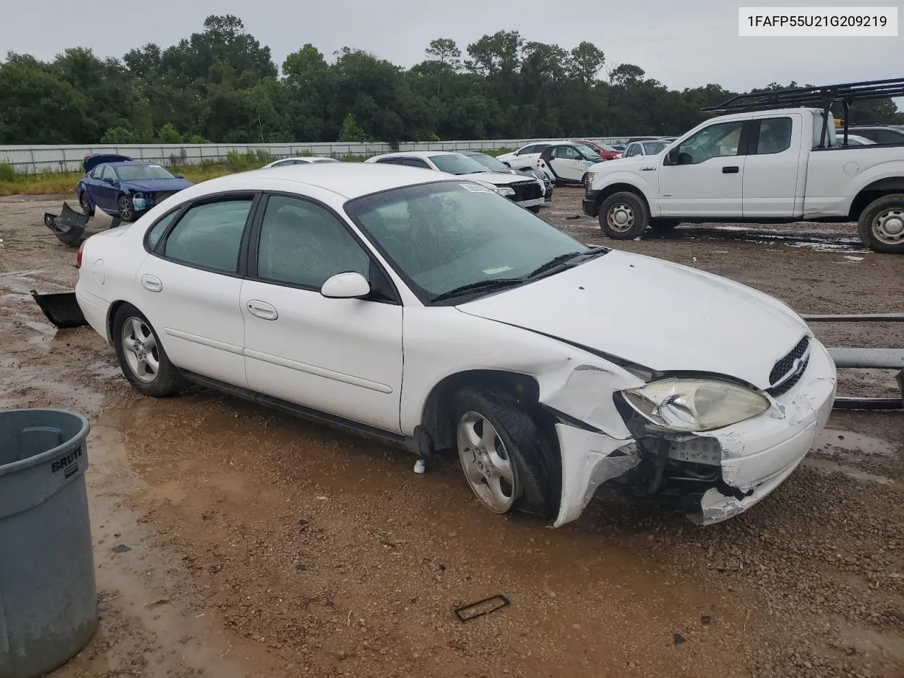 2001 Ford Taurus Ses VIN: 1FAFP55U21G209219 Lot: 68520334