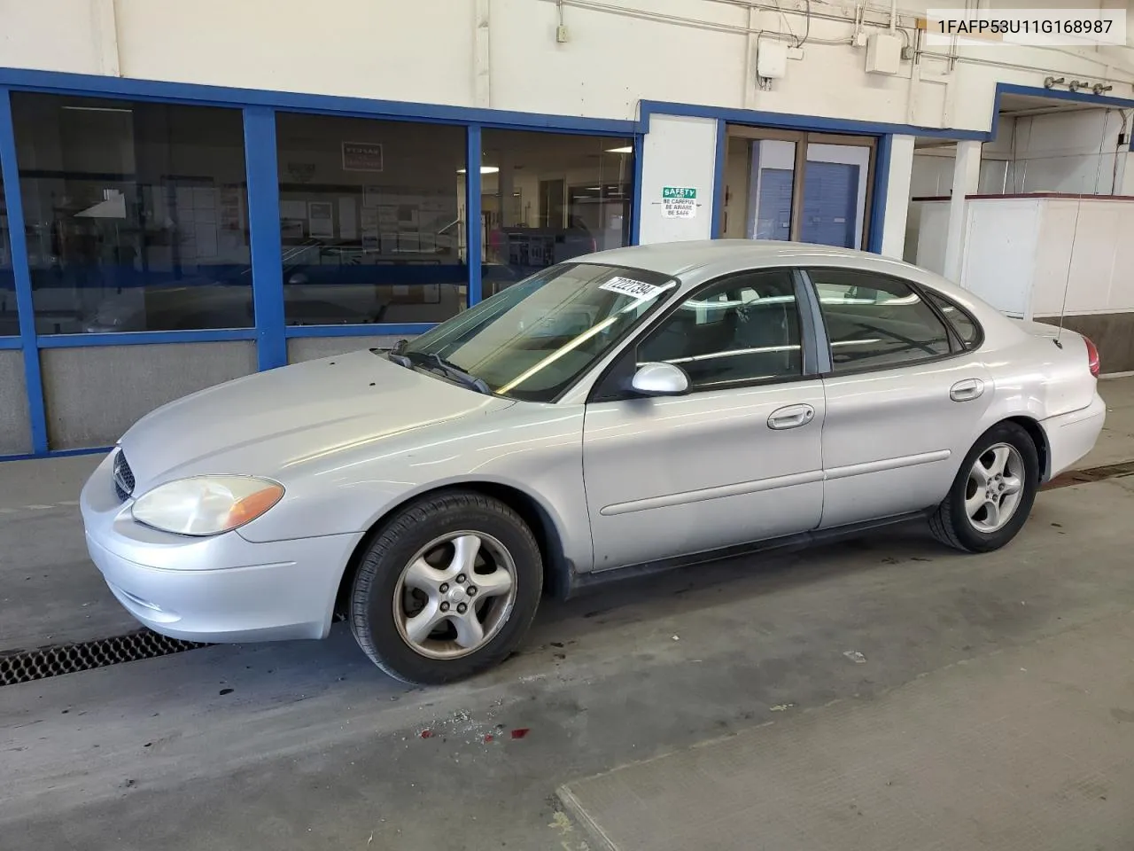 2001 Ford Taurus Se VIN: 1FAFP53U11G168987 Lot: 72227394