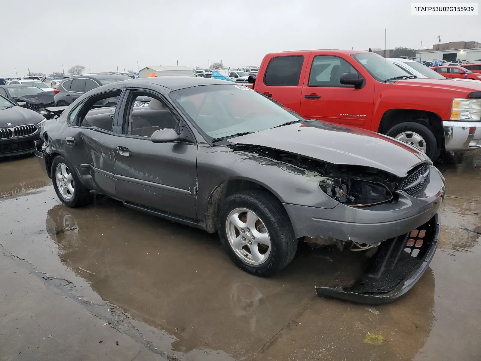 2002 Ford Taurus Se VIN: 1FAFP53U02G155939 Lot: 39185164