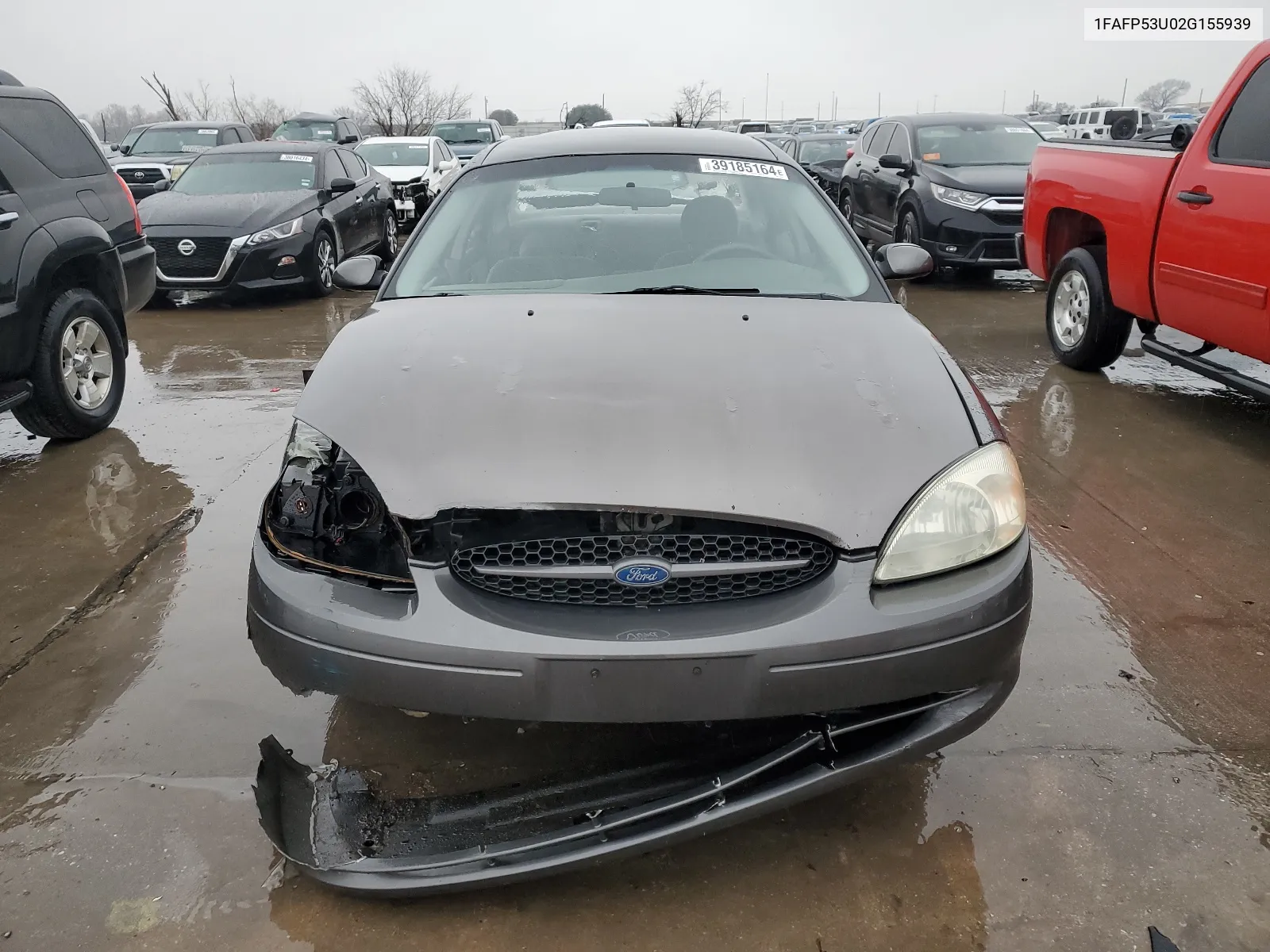 2002 Ford Taurus Se VIN: 1FAFP53U02G155939 Lot: 39185164