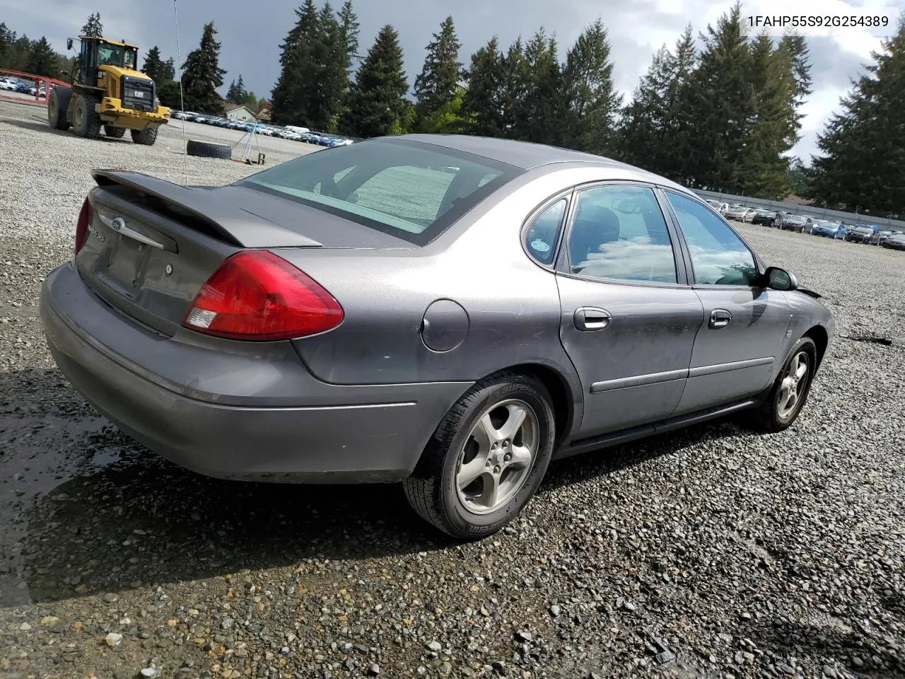 2002 Ford Taurus Ses VIN: 1FAHP55S92G254389 Lot: 53129294