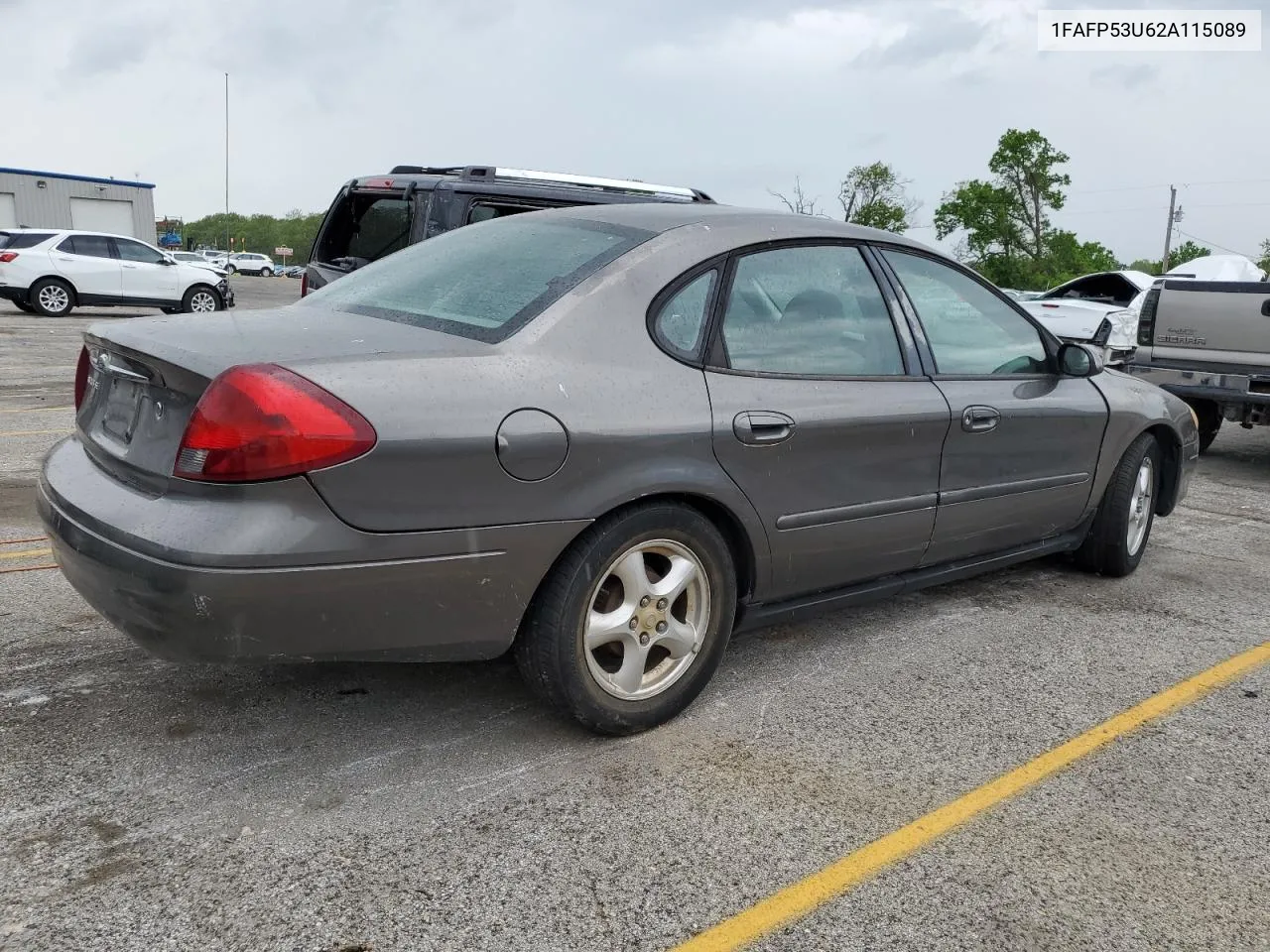 2002 Ford Taurus Se VIN: 1FAFP53U62A115089 Lot: 53135594