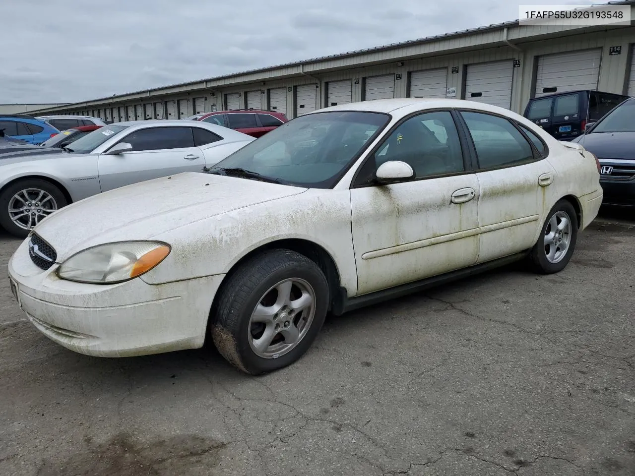 2002 Ford Taurus Ses VIN: 1FAFP55U32G193548 Lot: 54085234