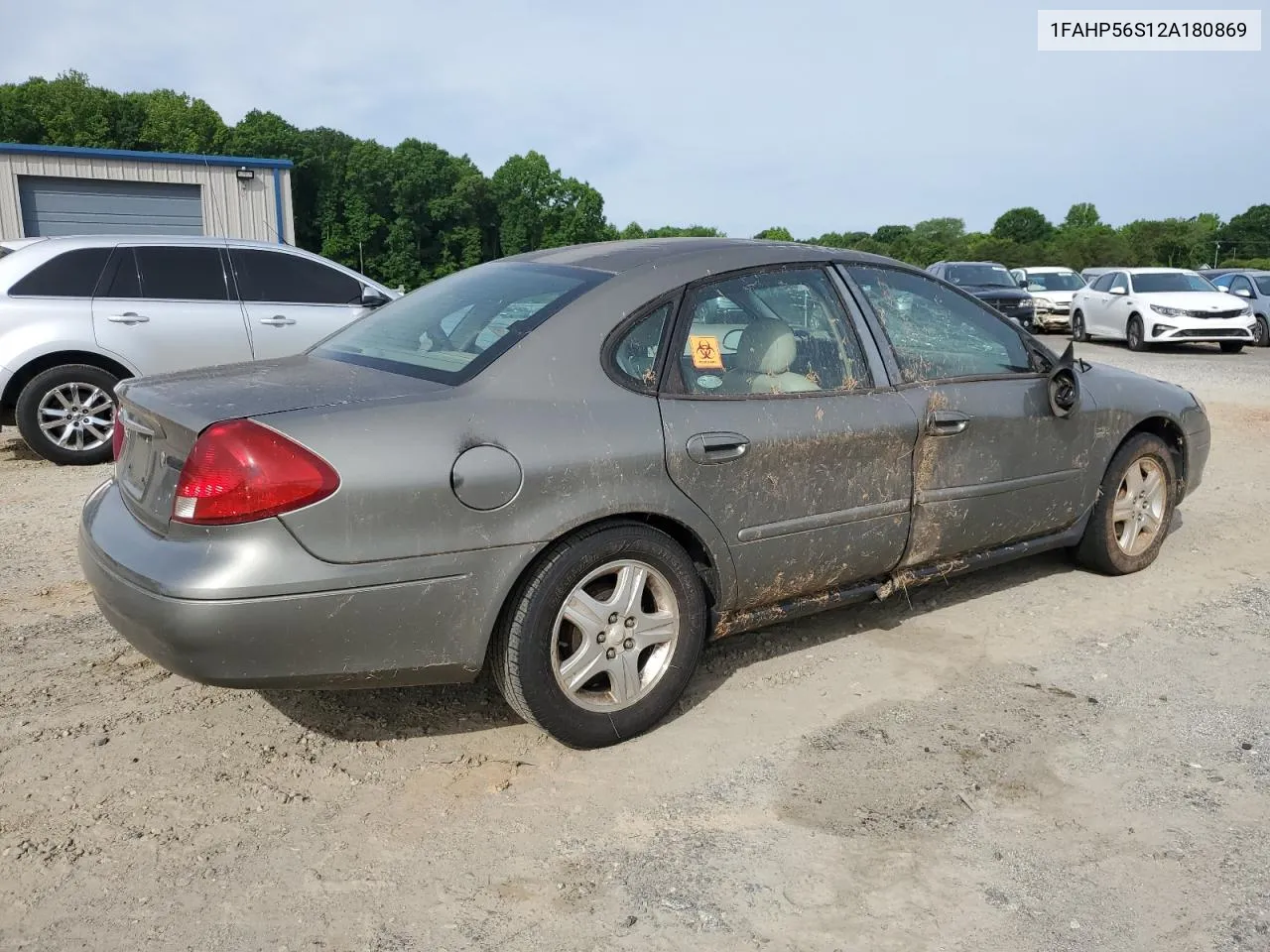 2002 Ford Taurus Sel VIN: 1FAHP56S12A180869 Lot: 54528444