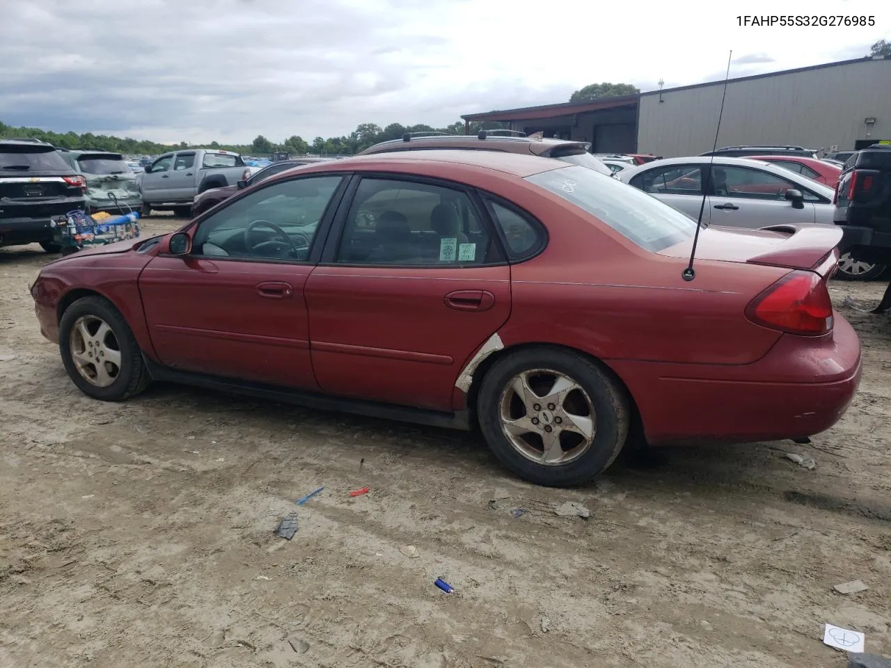 2002 Ford Taurus Ses VIN: 1FAHP55S32G276985 Lot: 54603594