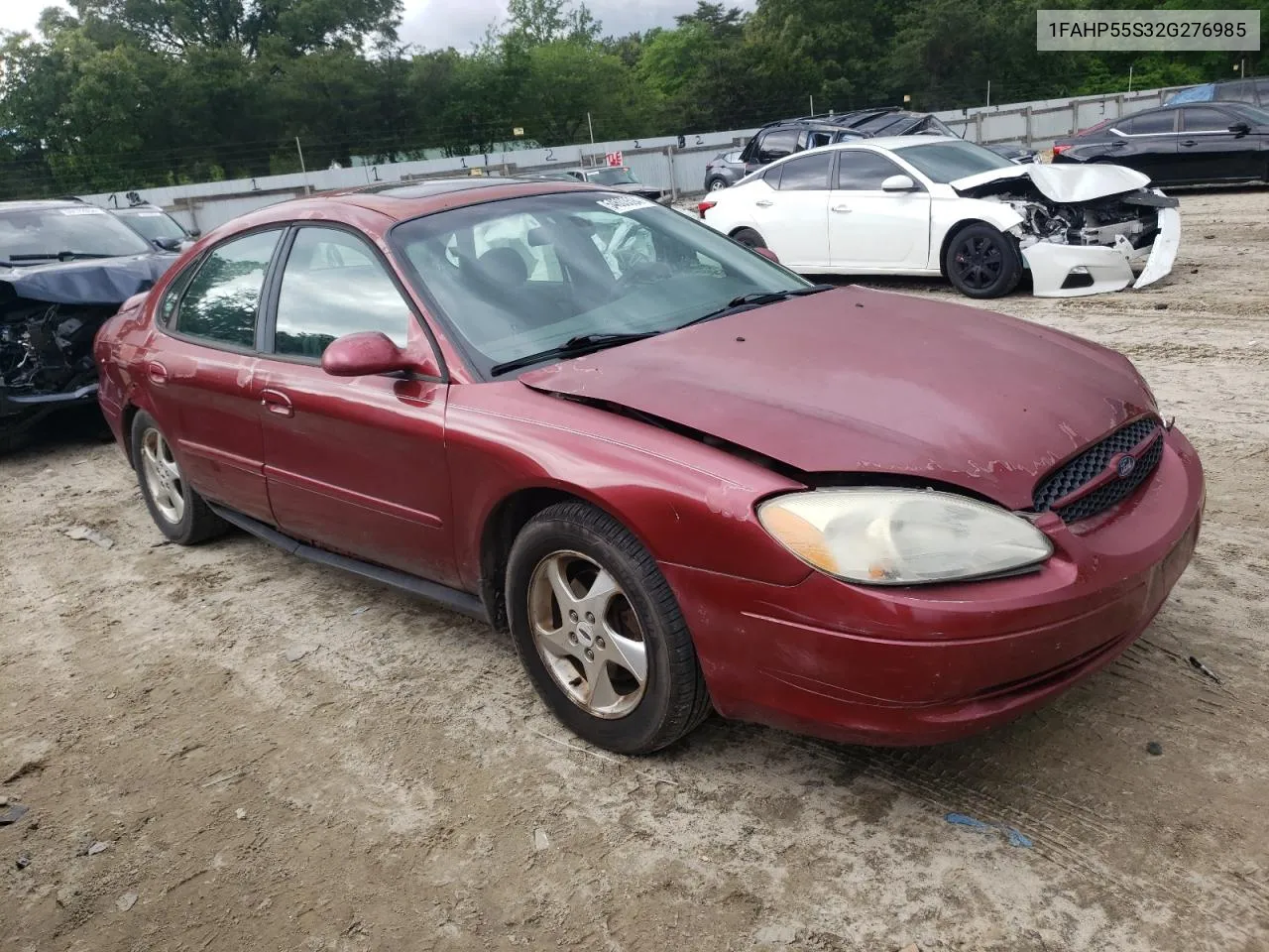 2002 Ford Taurus Ses VIN: 1FAHP55S32G276985 Lot: 54603594