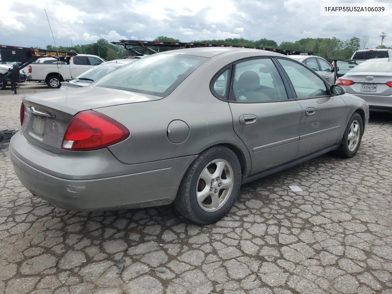 2002 Ford Taurus Ses VIN: 1FAFP55U52A106039 Lot: 56586094