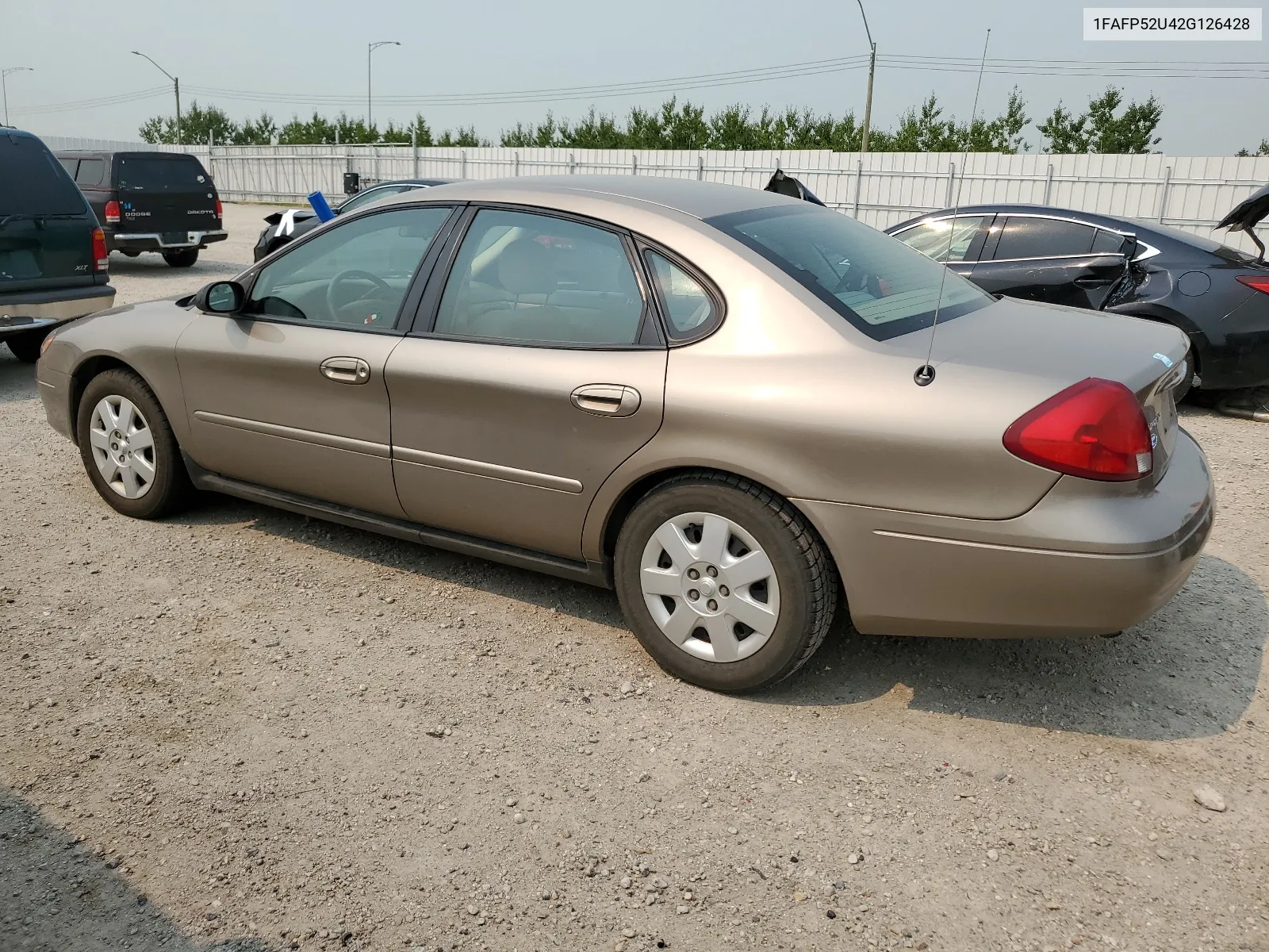 2002 Ford Taurus Lx VIN: 1FAFP52U42G126428 Lot: 63547684