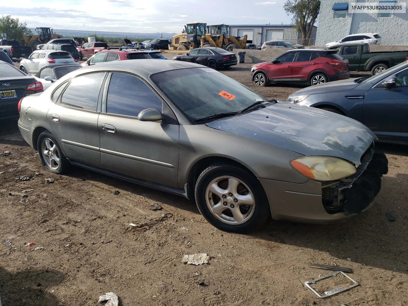 2002 Ford Taurus Se VIN: 1FAFP53U82G213005 Lot: 68340704