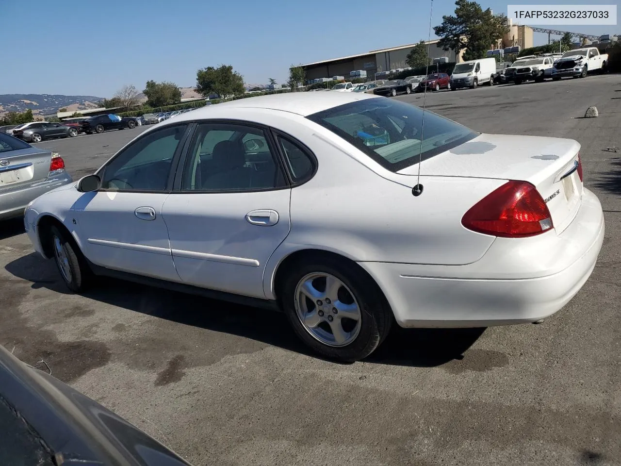 2002 Ford Taurus Se VIN: 1FAFP53232G237033 Lot: 69540554