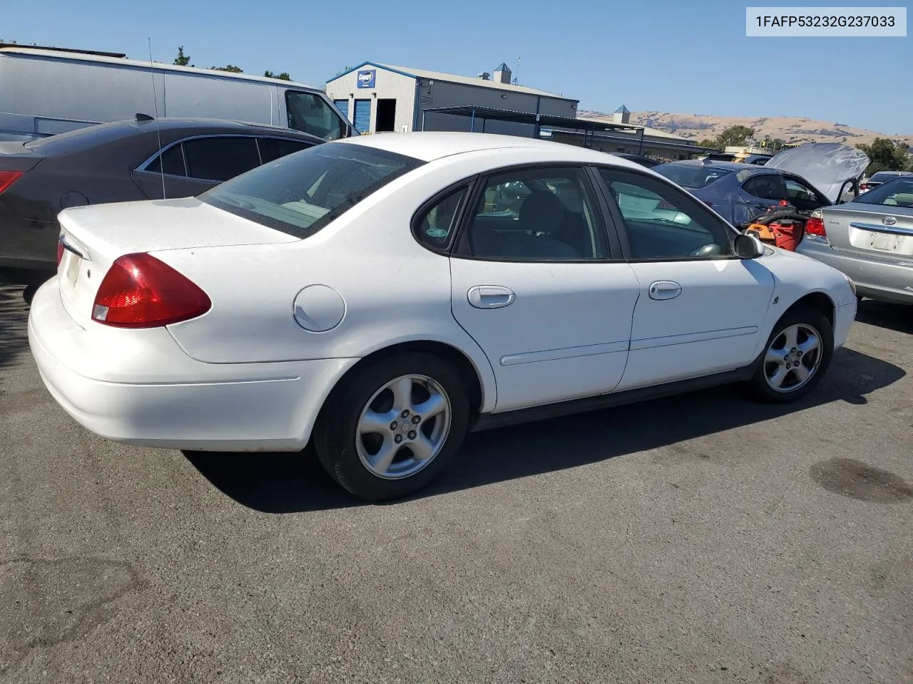 2002 Ford Taurus Se VIN: 1FAFP53232G237033 Lot: 69540554