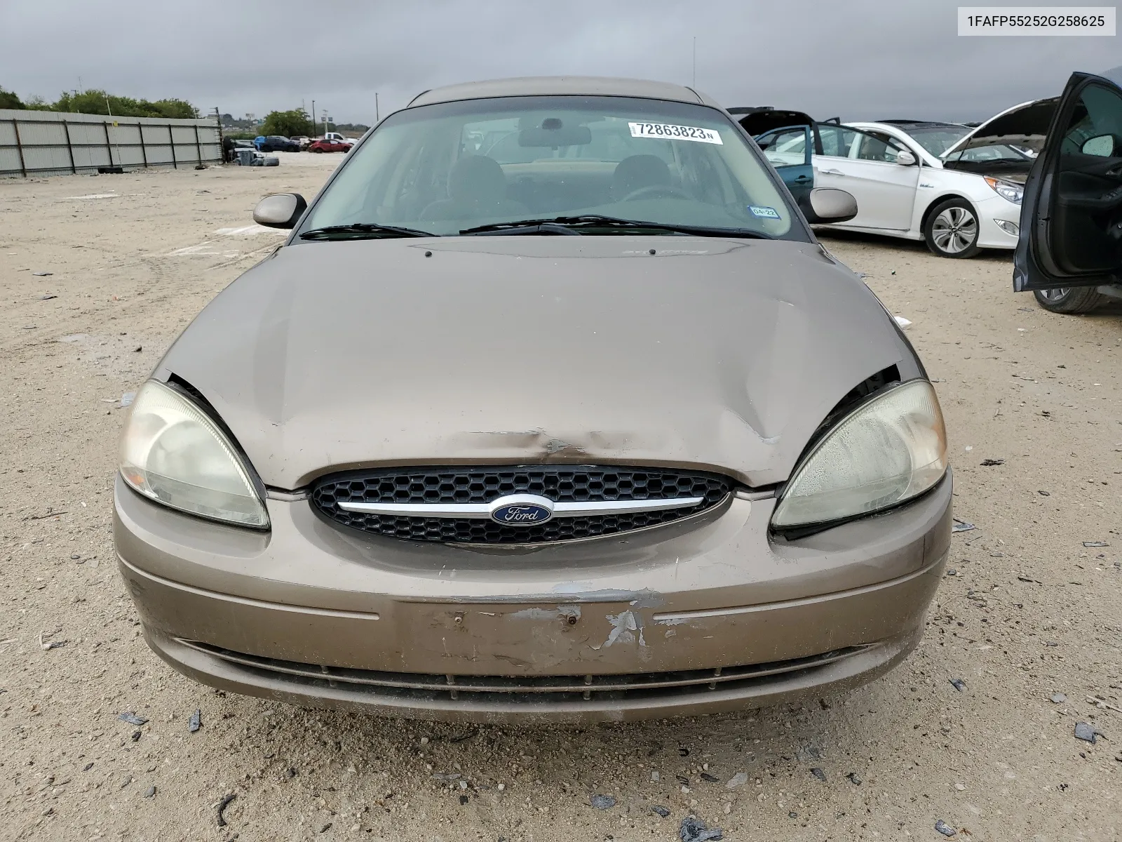 2002 Ford Taurus Ses VIN: 1FAFP55252G258625 Lot: 72863823