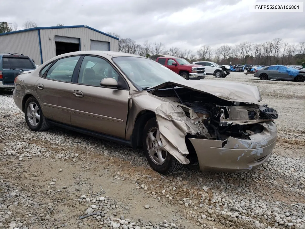 2003 Ford Taurus Ses VIN: 1FAFP55263A166864 Lot: 44462124