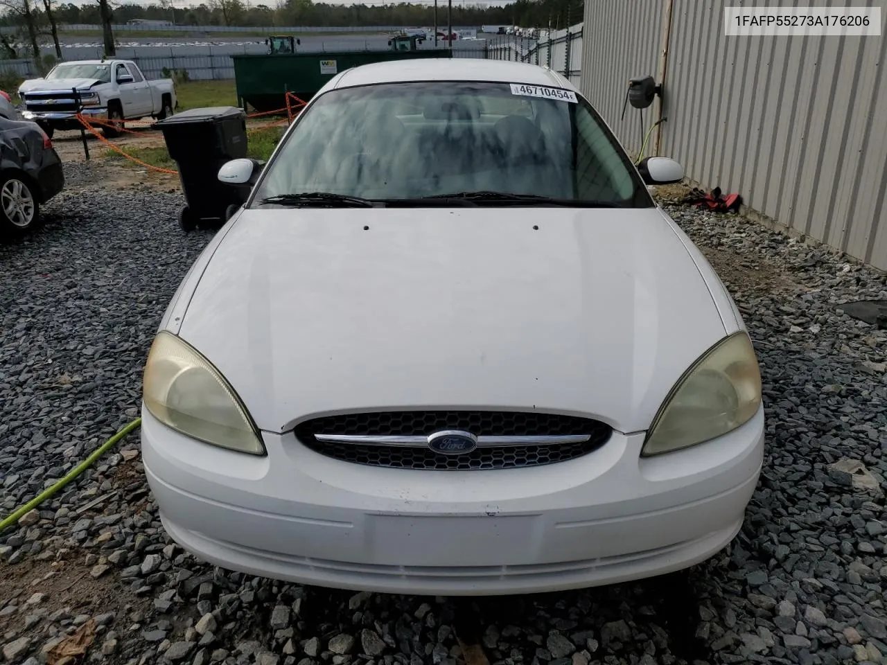 2003 Ford Taurus Ses VIN: 1FAFP55273A176206 Lot: 46710454