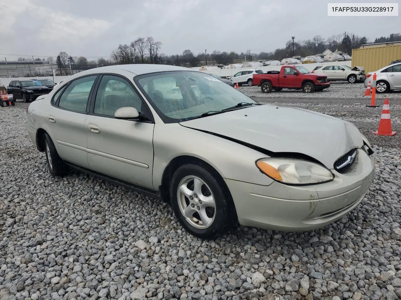 2003 Ford Taurus Se VIN: 1FAFP53U33G228917 Lot: 50475474