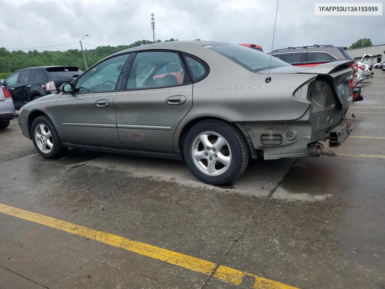 2003 Ford Taurus Se VIN: 1FAFP53U13A153959 Lot: 52884724