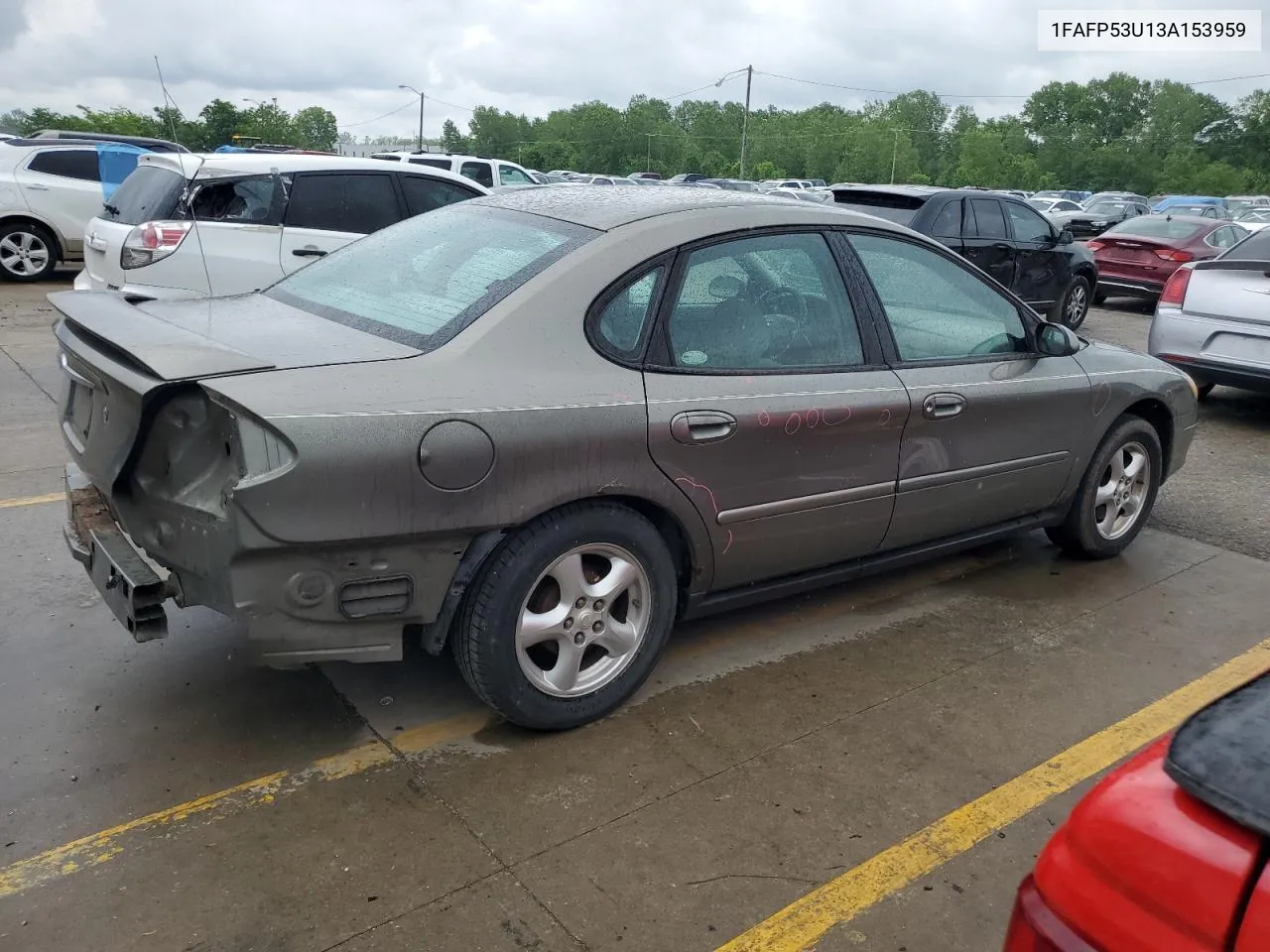 2003 Ford Taurus Se VIN: 1FAFP53U13A153959 Lot: 52884724