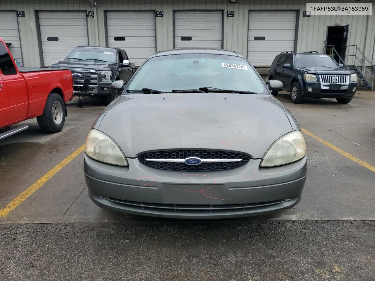 2003 Ford Taurus Se VIN: 1FAFP53U13A153959 Lot: 52884724