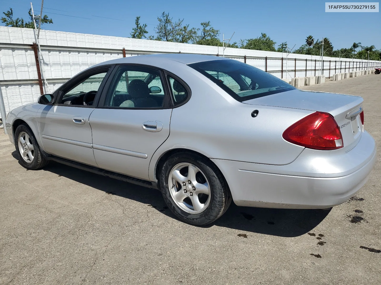 2003 Ford Taurus Ses VIN: 1FAFP55U73G279155 Lot: 53354254