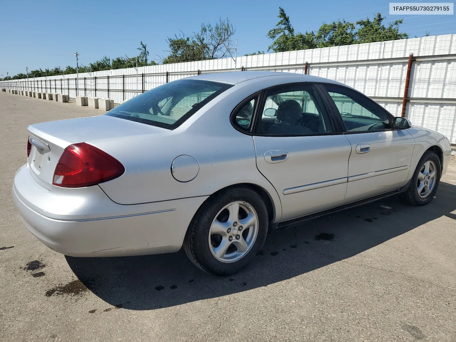 2003 Ford Taurus Ses VIN: 1FAFP55U73G279155 Lot: 53354254