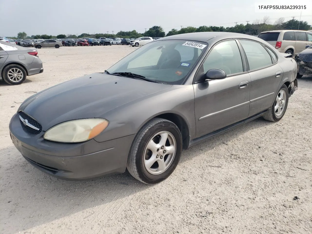 2003 Ford Taurus Ses VIN: 1FAFP55U83A239315 Lot: 54043914