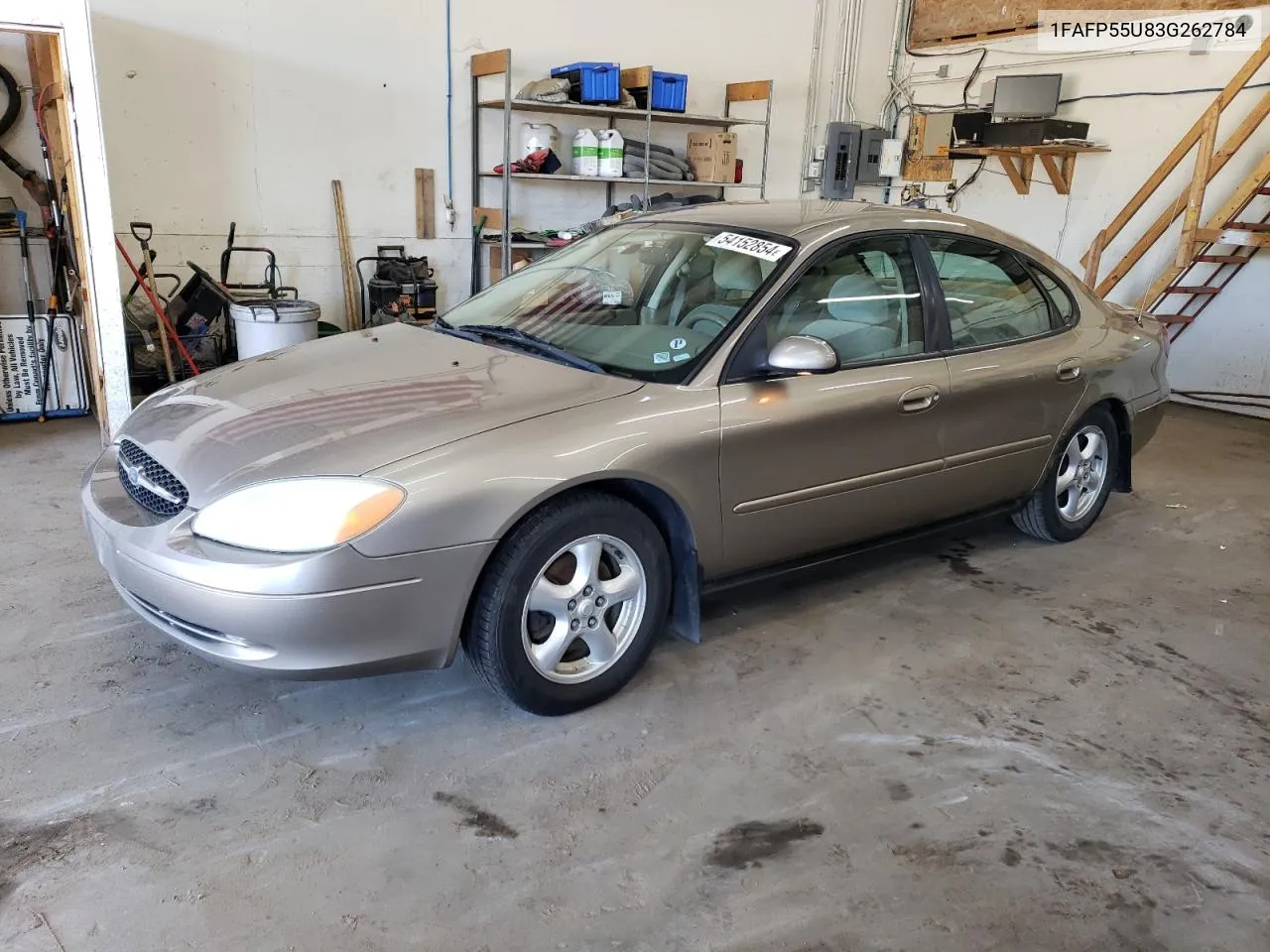 2003 Ford Taurus Ses VIN: 1FAFP55U83G262784 Lot: 54152854