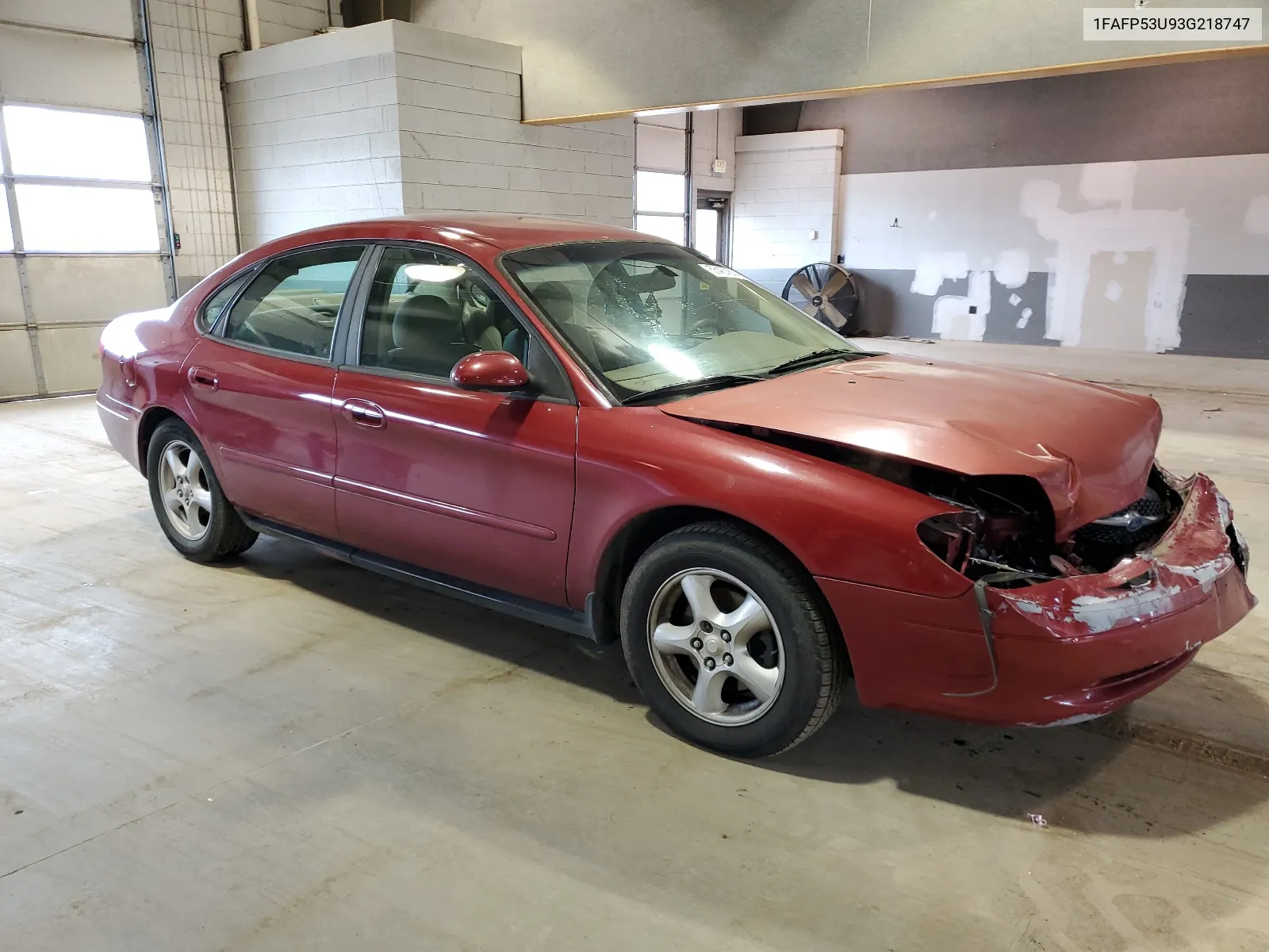 2003 Ford Taurus Se VIN: 1FAFP53U93G218747 Lot: 55457814