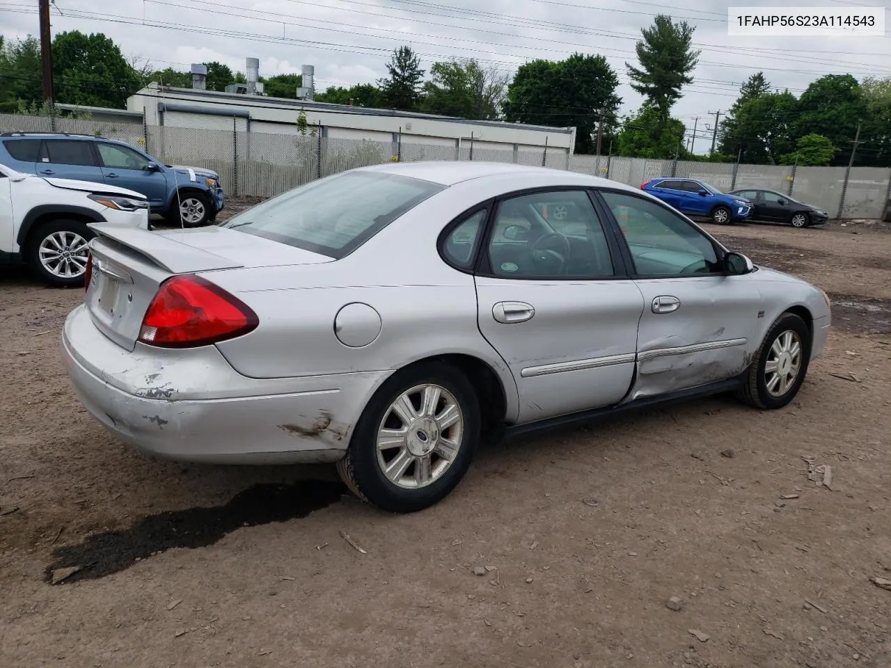 2003 Ford Taurus Sel VIN: 1FAHP56S23A114543 Lot: 55500644