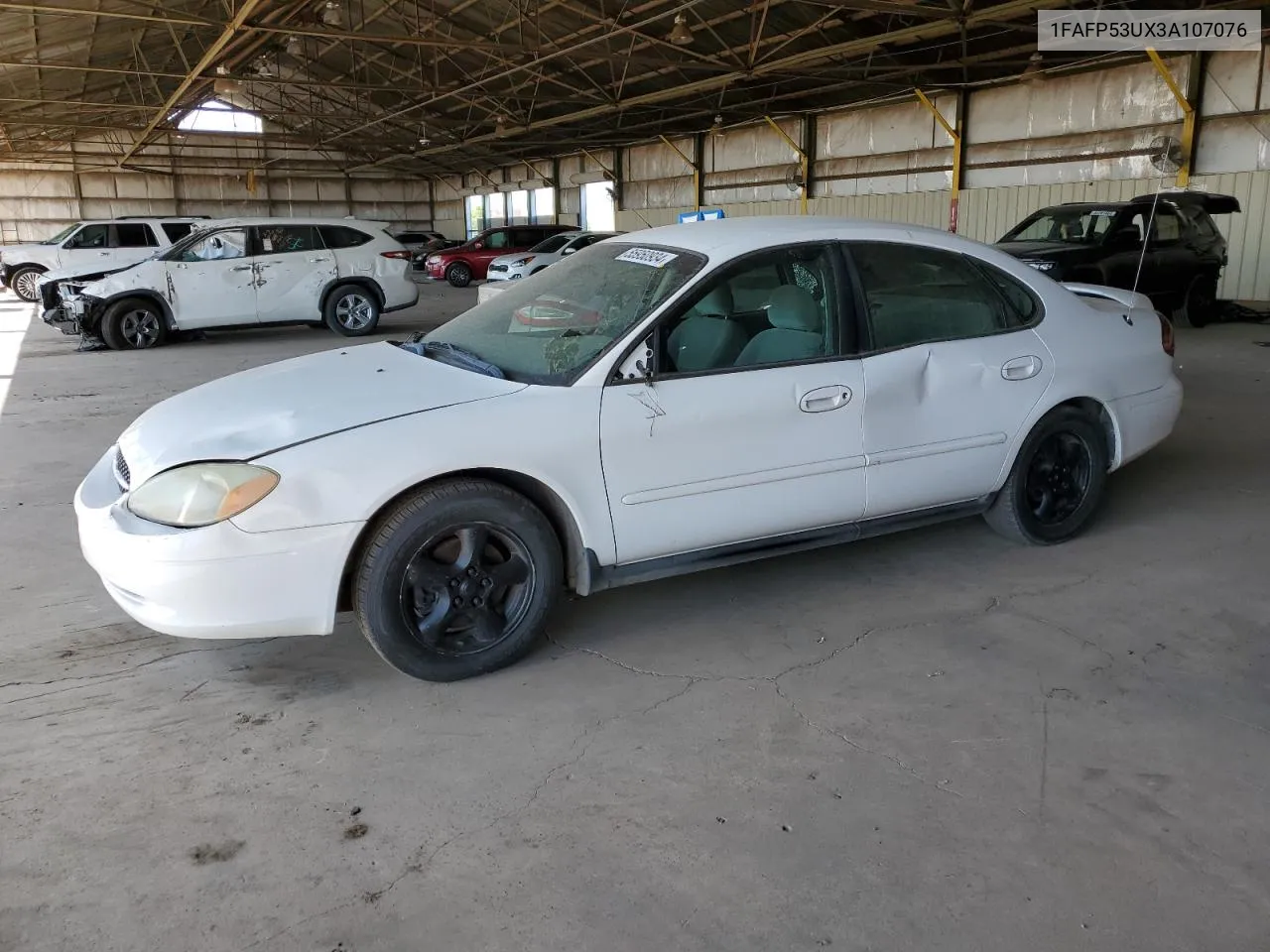 2003 Ford Taurus Se VIN: 1FAFP53UX3A107076 Lot: 55950934