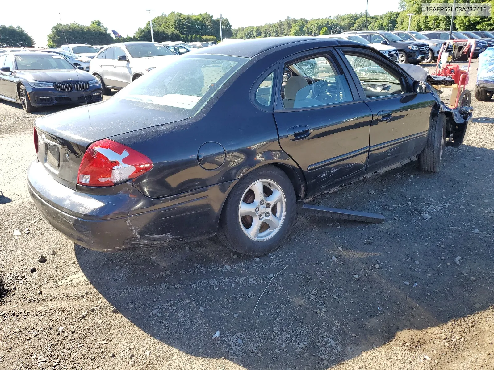 2003 Ford Taurus Se VIN: 1FAFP53U03A237416 Lot: 57481384