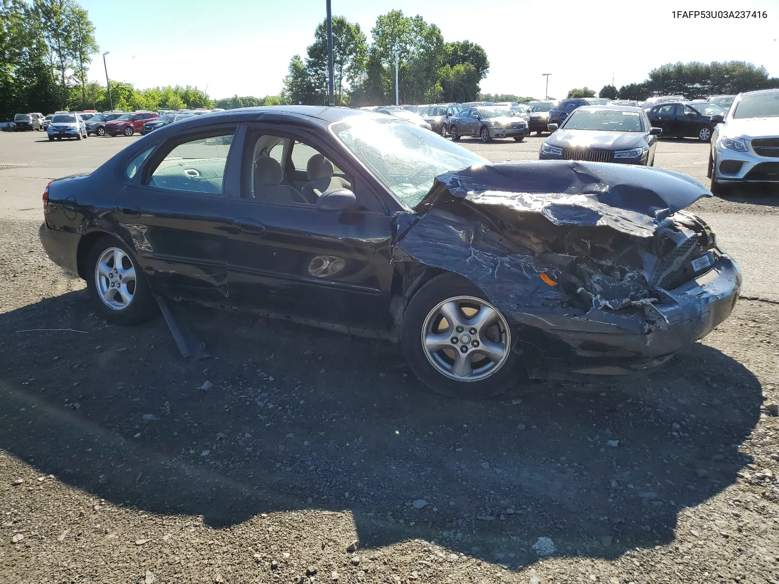 2003 Ford Taurus Se VIN: 1FAFP53U03A237416 Lot: 57481384