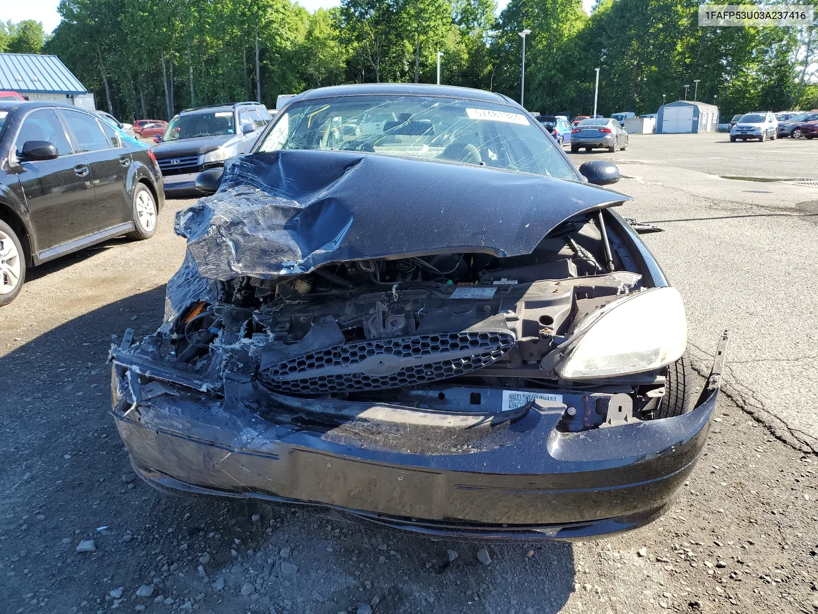 2003 Ford Taurus Se VIN: 1FAFP53U03A237416 Lot: 57481384