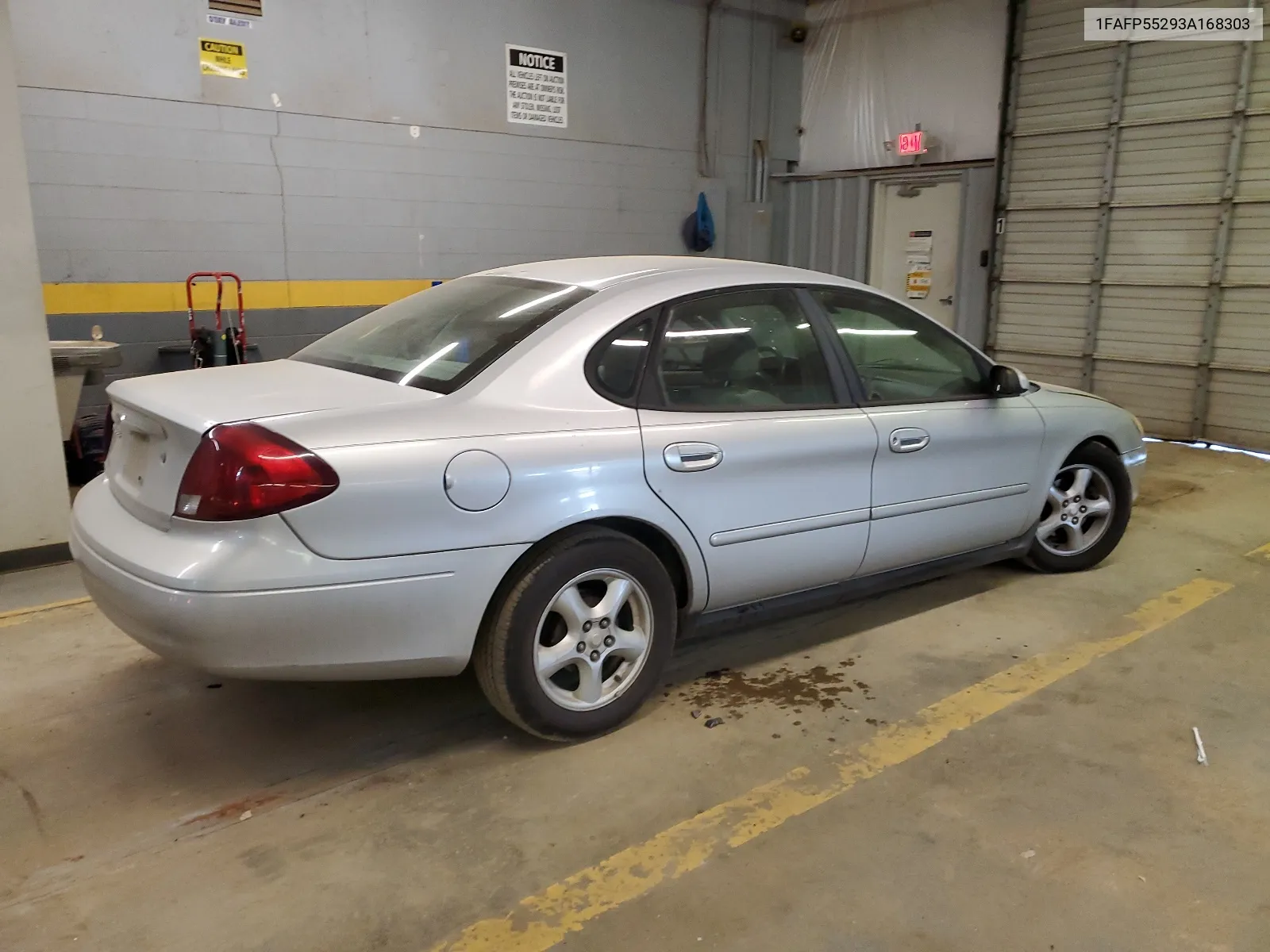 2003 Ford Taurus Ses VIN: 1FAFP55293A168303 Lot: 61904254