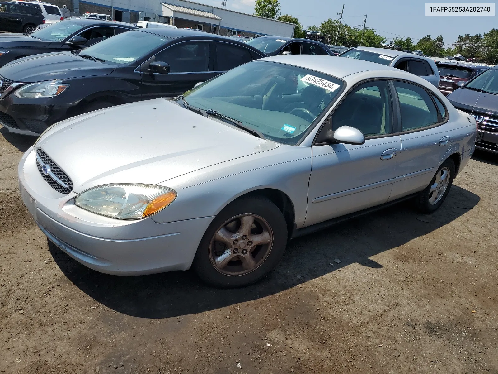 2003 Ford Taurus Ses VIN: 1FAFP55253A202740 Lot: 63425454