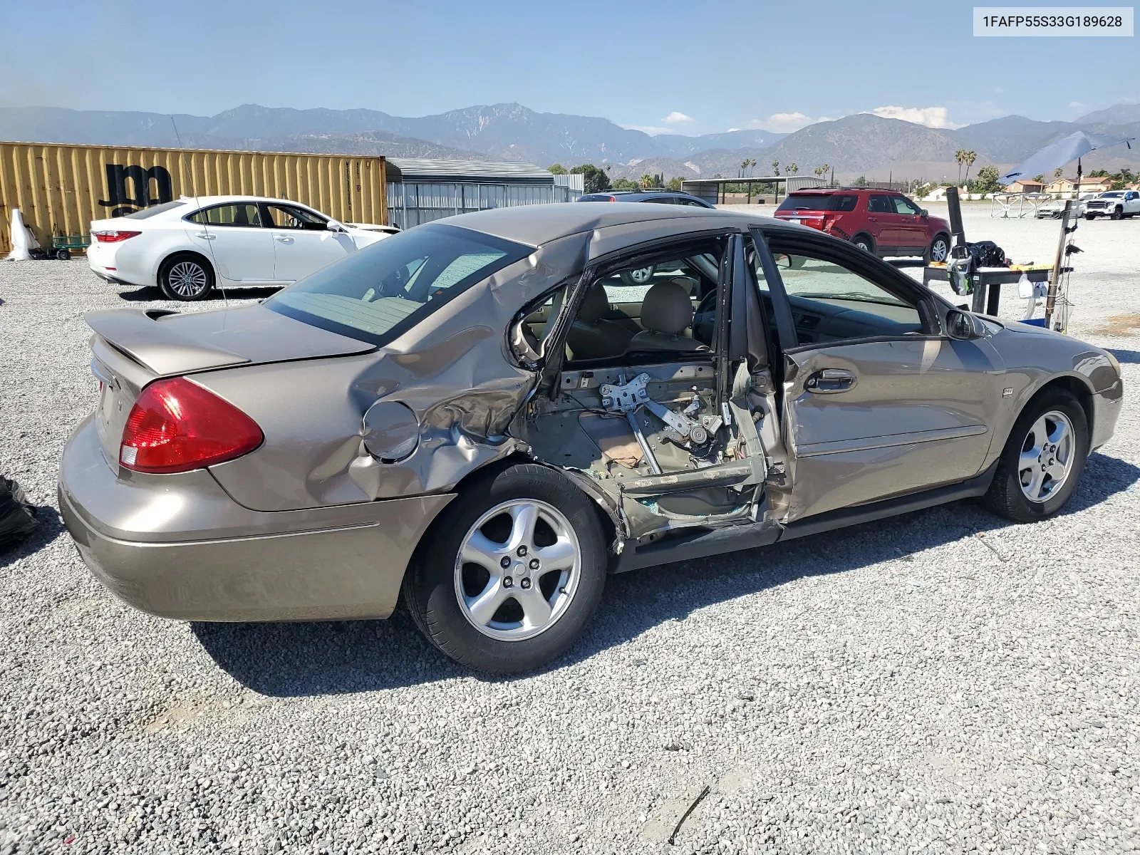 2003 Ford Taurus Ses VIN: 1FAFP55S33G189628 Lot: 63816944