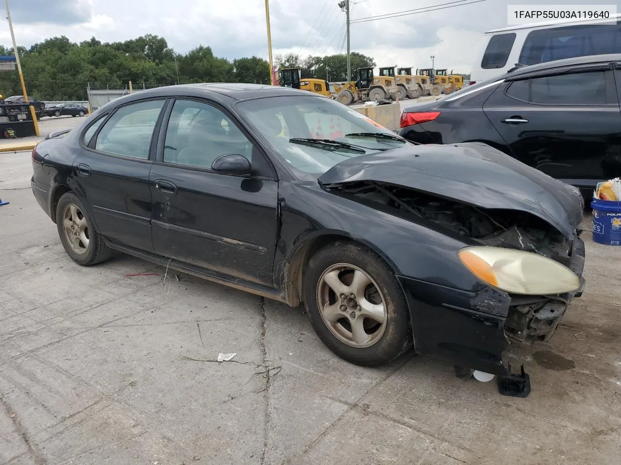 2003 Ford Taurus Ses VIN: 1FAFP55U03A119640 Lot: 65106154