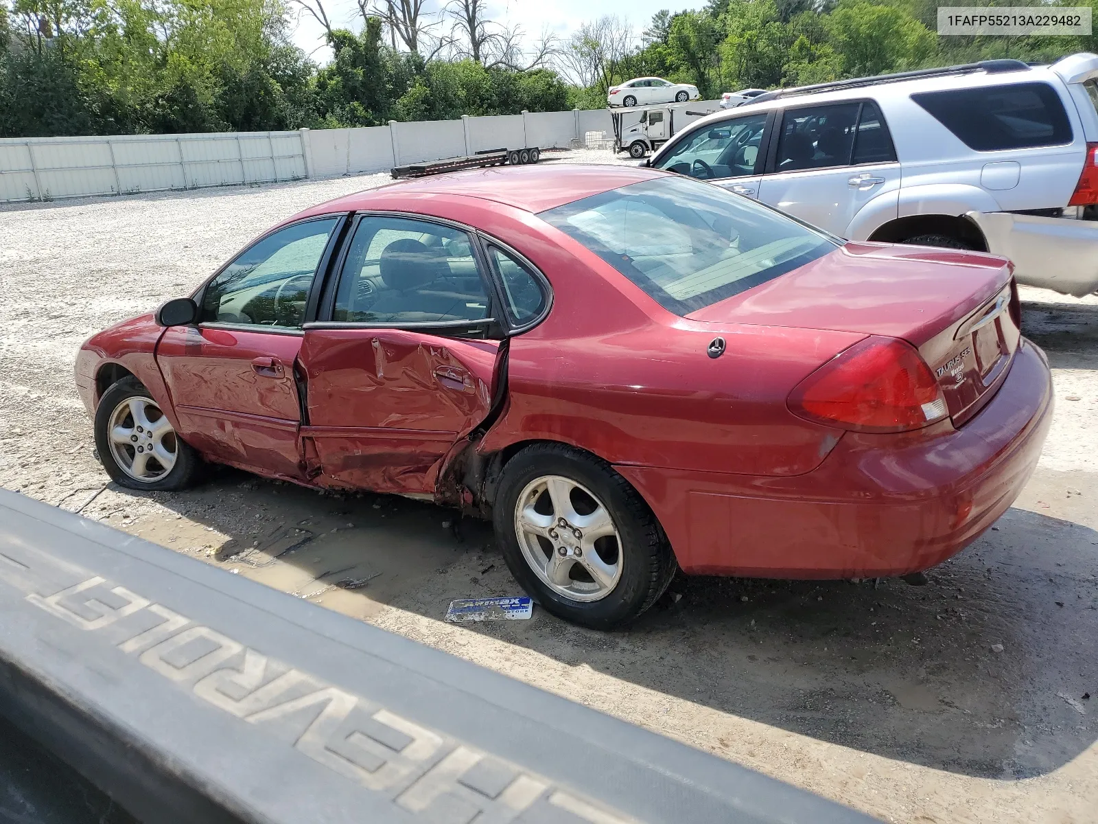 2003 Ford Taurus Ses VIN: 1FAFP55213A229482 Lot: 65184274