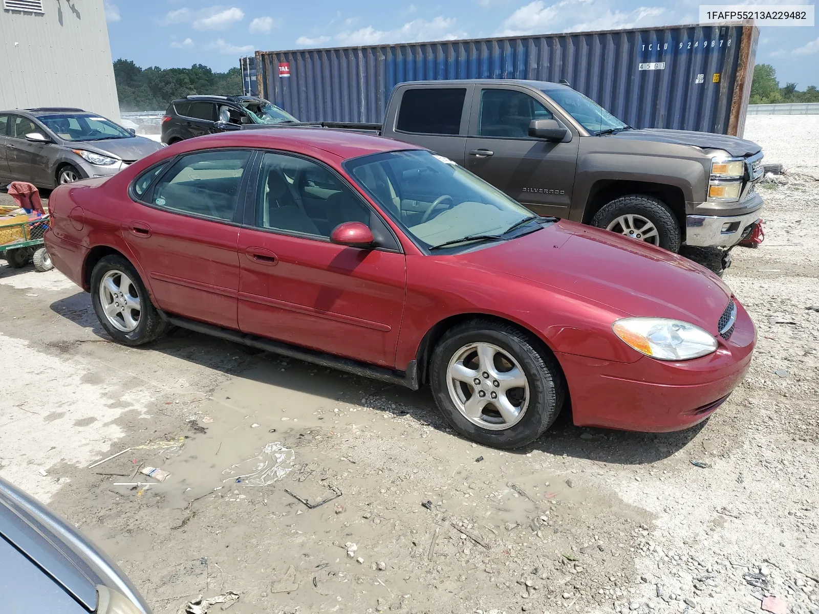 2003 Ford Taurus Ses VIN: 1FAFP55213A229482 Lot: 65184274