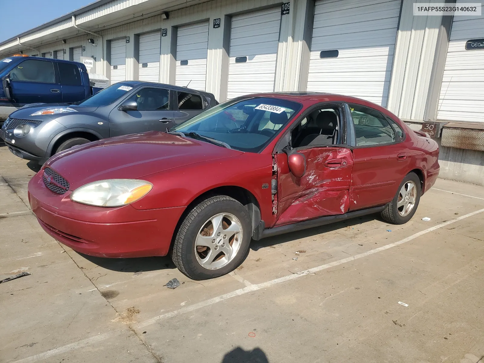 2003 Ford Taurus Ses VIN: 1FAFP55S23G140632 Lot: 65433884