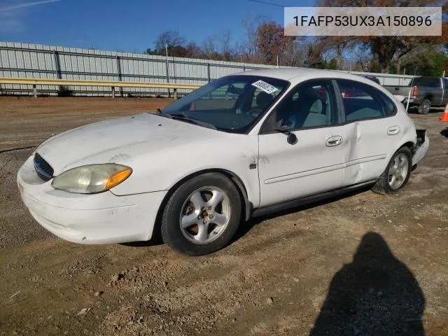 2003 Ford Taurus Se VIN: 1FAFP53UX3A150896 Lot: 67412643