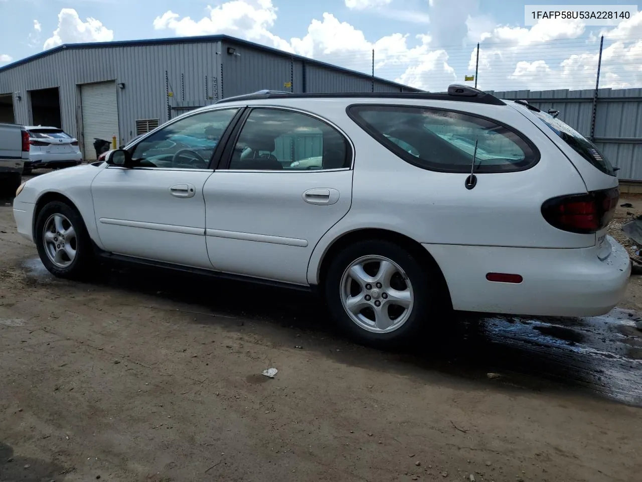 2003 Ford Taurus Se VIN: 1FAFP58U53A228140 Lot: 69029174