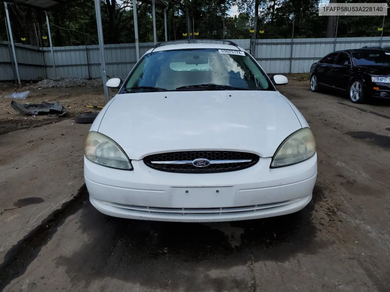 2003 Ford Taurus Se VIN: 1FAFP58U53A228140 Lot: 69029174