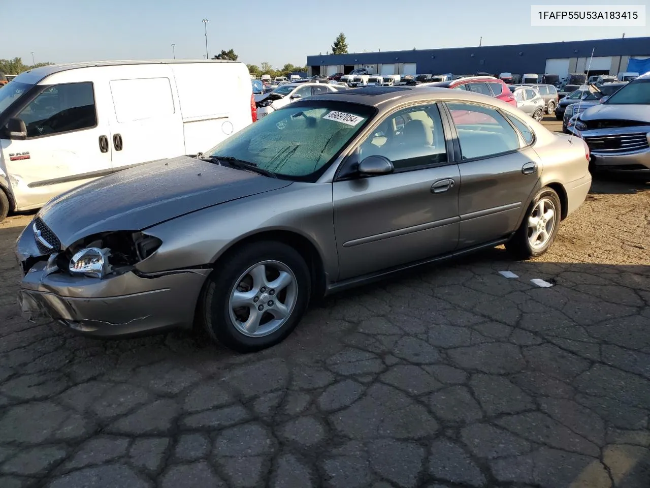 2003 Ford Taurus Ses VIN: 1FAFP55U53A183415 Lot: 69897054