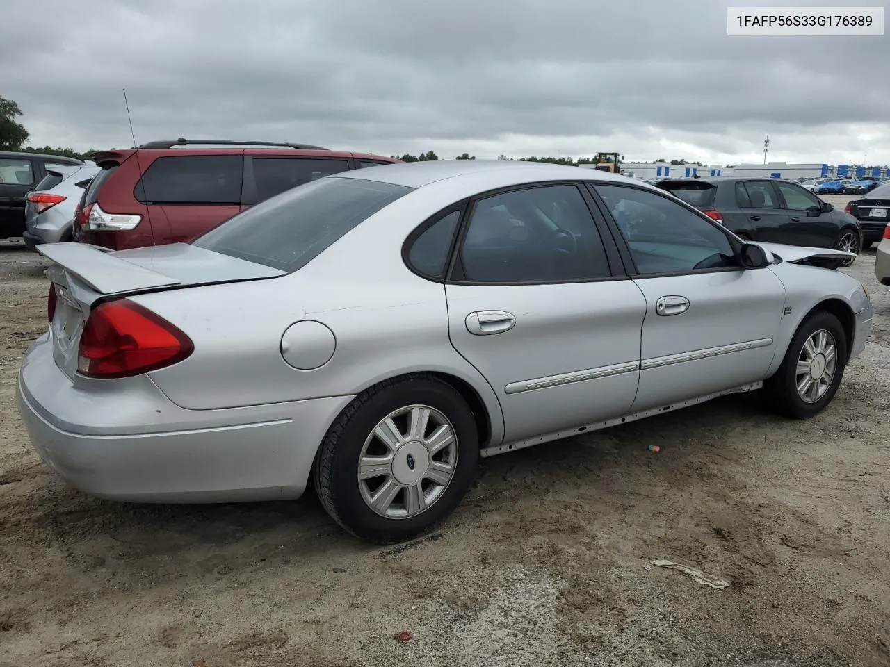 2003 Ford Taurus Sel VIN: 1FAFP56S33G176389 Lot: 70430654