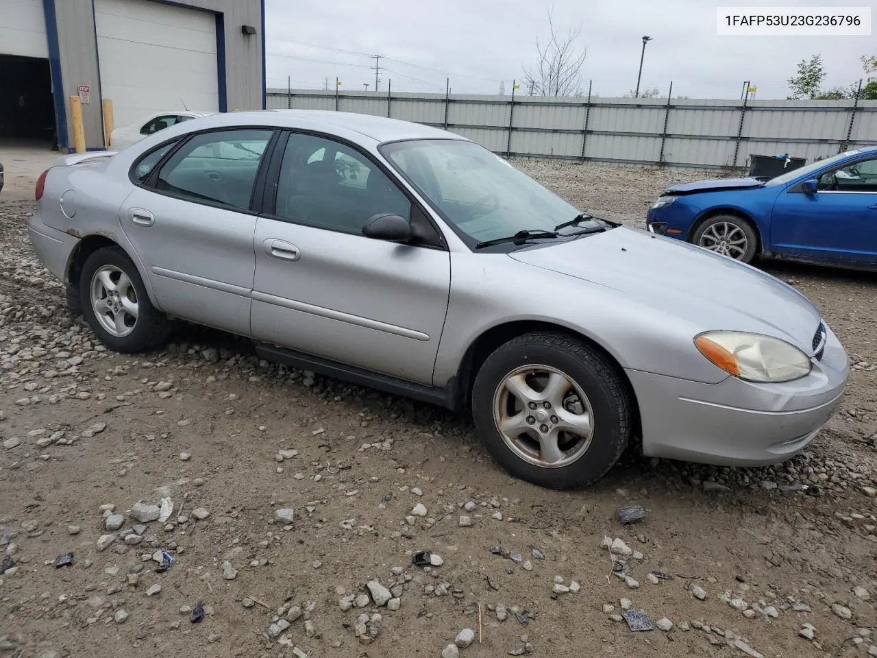 2003 Ford Taurus Se VIN: 1FAFP53U23G236796 Lot: 72413444