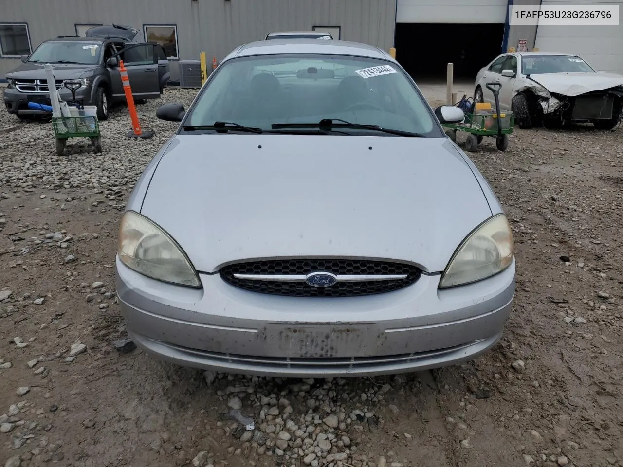 2003 Ford Taurus Se VIN: 1FAFP53U23G236796 Lot: 72413444